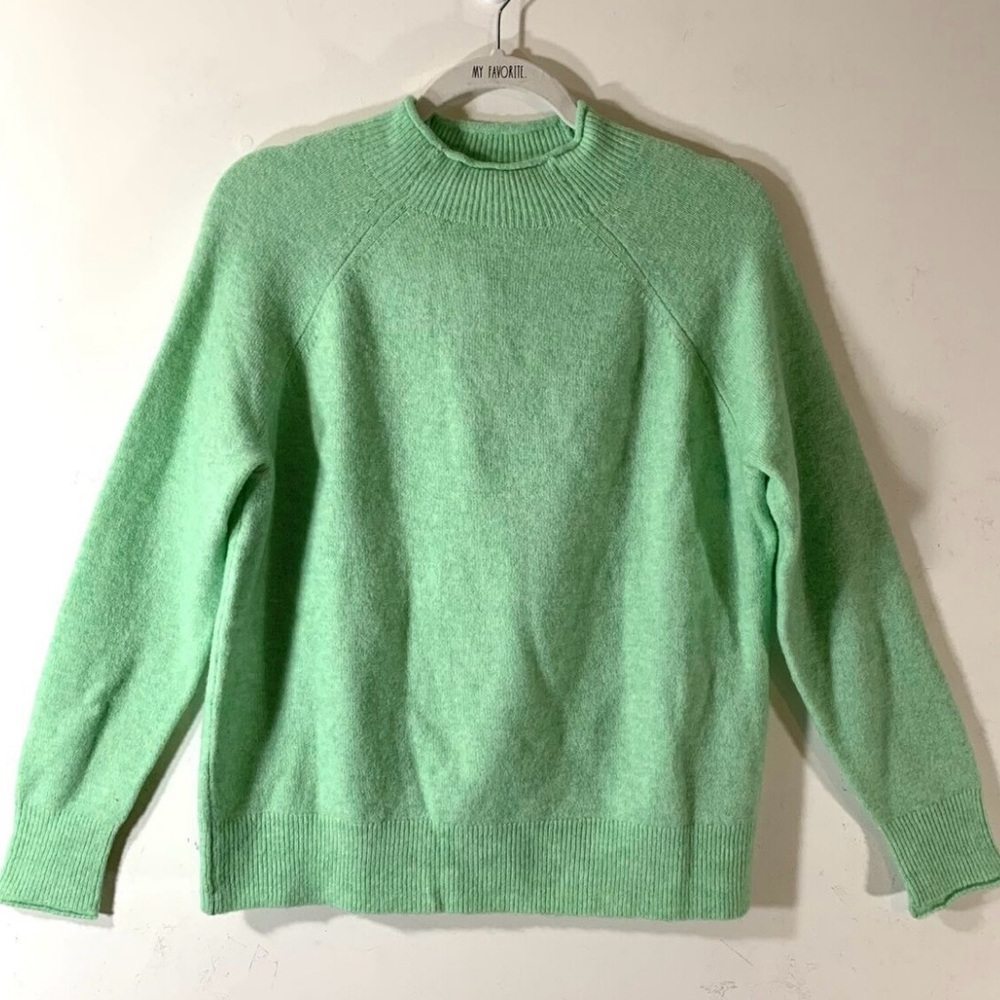 J. Crew Re-Imagined Roll Neck Sweater Sz M